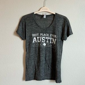 Best Place Ever Austin Shirt, size Large